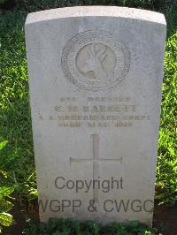 Dar Es Salaam War Cemetery - Barrett, C H